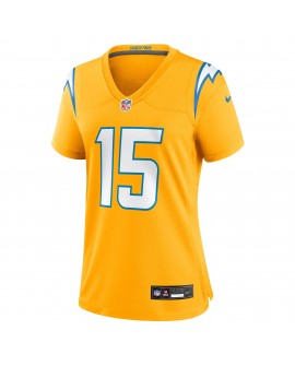 Ladd McConkey Los Angeles Chargers Nike Damen Alternate Charger Power Spieler Trikot – Gold