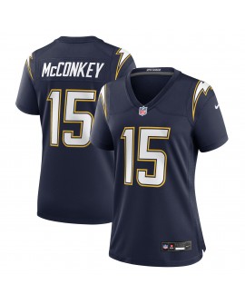 Ladd McConkey Los Angeles Chargers Nike Alternate Super Chargers Spieler Trikot für Damen – Marineblau