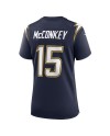 Ladd McConkey Los Angeles Chargers Nike Alternate Super Chargers Spieler Trikot für Damen – Marineblau