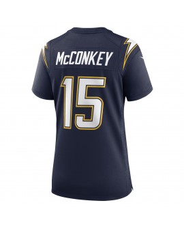 Ladd McConkey Los Angeles Chargers Nike Alternate Super Chargers Spieler Trikot für Damen – Marineblau