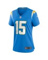 Ladd McConkey Los Angeles Chargers Nike Damen-Spieler Trikot – Pulverblau