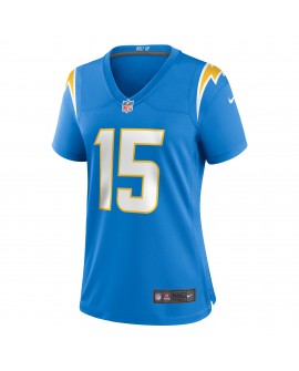 Ladd McConkey Los Angeles Chargers Nike Damen-Spieler Trikot – Pulverblau