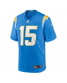 Ladd McConkey Los Angeles Chargers Nike Jugend-Spieler Trikot – Pulverblau