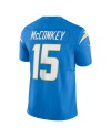 Ladd McConkey Los Angeles Chargers Nike Team Vapor F.U.S.E. Limitiertes Trikot – Puderblau