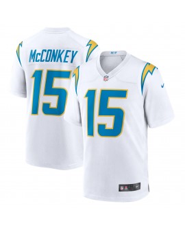 Ladd McConkey Los Angeles Chargers Nike Spieler Trikot – Weiß