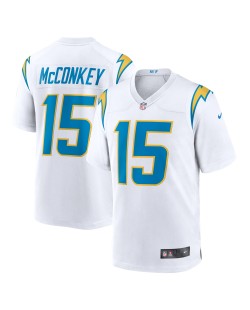 Ladd McConkey Los Angeles Chargers Nike Spieler Trikot – Weiß
