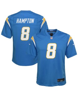 Omarion Hampton Los Angeles Chargers Nike Jugendmannschafts-Spieler Trikot – Pulverblau