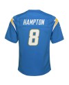 Omarion Hampton Los Angeles Chargers Nike Jugendmannschafts-Spieler Trikot – Pulverblau