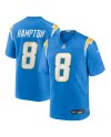 Omarion Hampton Los Angeles Chargers Nike Team Game-Trikot – Pulverblau