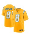 Omarion Hampton Los Angeles Chargers Nike Alternate Charger Power Spielspieler-Trikot – Gold
