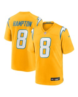 Omarion Hampton Los Angeles Chargers Nike Alternate Charger Power Spielspieler-Trikot – Gold