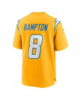 Omarion Hampton Los Angeles Chargers Nike Alternate Charger Power Spielspieler-Trikot – Gold
