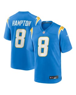 Omarion Hampton Los Angeles Chargers Nike 2025 NFL Draft First Round PickTrikot – Pulverblau