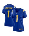 Quentin Johnston Los Angeles Chargers Nike Damen-Ausweichtrikot – Royal