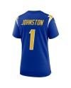 Quentin Johnston Los Angeles Chargers Nike Damen-Ausweichtrikot – Royal