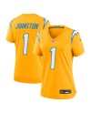 Quentin Johnston Los Angeles Chargers Nike Damen Alternate Charger Power Spieler Trikot – Gold