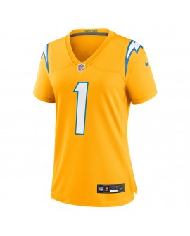 Quentin Johnston Los Angeles Chargers Nike Damen Alternate Charger Power Spieler Trikot – Gold