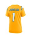 Quentin Johnston Los Angeles Chargers Nike Damen Alternate Charger Power Spieler Trikot – Gold