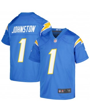 Quentin Johnston Los Angeles Chargers Nike Jugend-Spieler Trikot – Pulverblau