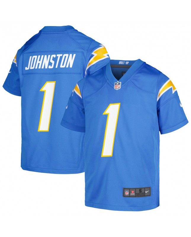 Quentin Johnston Los Angeles Chargers Nike Jugend-Spieler Trikot – Pulverblau