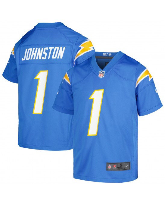 Quentin Johnston Los Angeles Chargers Nike Jugend-Spieler Trikot – Pulverblau
