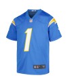 Quentin Johnston Los Angeles Chargers Nike Jugend-Spieler Trikot – Pulverblau