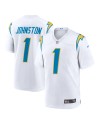Quentin Johnston Los Angeles Chargers Nike Auswärtsspieltrikot – Weiß