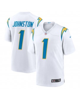 Quentin Johnston Los Angeles Chargers Nike Auswärtsspieltrikot – Weiß