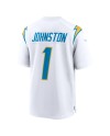 Quentin Johnston Los Angeles Chargers Nike Auswärtsspieltrikot – Weiß