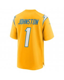 Quentin Johnston Los Angeles Chargers Nike Alternate Charger Power Spielspieler-Trikot – Gold