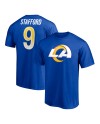 Matthew Stafford Los Angeles Rams Spieler Icon T-Shirt – Royal