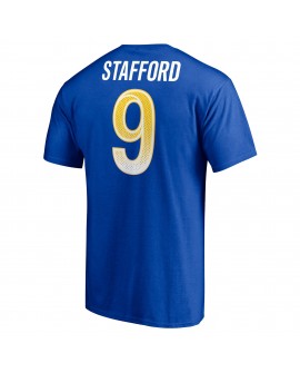 Matthew Stafford Los Angeles Rams Spieler Icon T-Shirt – Royal