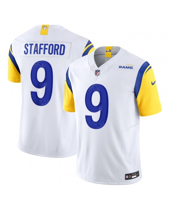 Matthew Stafford Los Angeles Rams Nike Vapor F.U.S.E. Limitiertes Trikot – Weiß