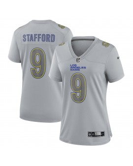 Matthew Stafford Los Angeles Rams Nike Atmosphere Fashion Game-Trikot für Damen – Grau