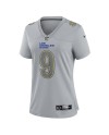 Matthew Stafford Los Angeles Rams Nike Atmosphere Fashion Game-Trikot für Damen – Grau