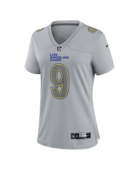 Matthew Stafford Los Angeles Rams Nike Atmosphere Fashion Game-Trikot für Damen – Grau