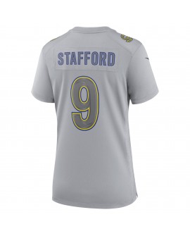 Matthew Stafford Los Angeles Rams Nike Atmosphere Fashion Game-Trikot für Damen – Grau