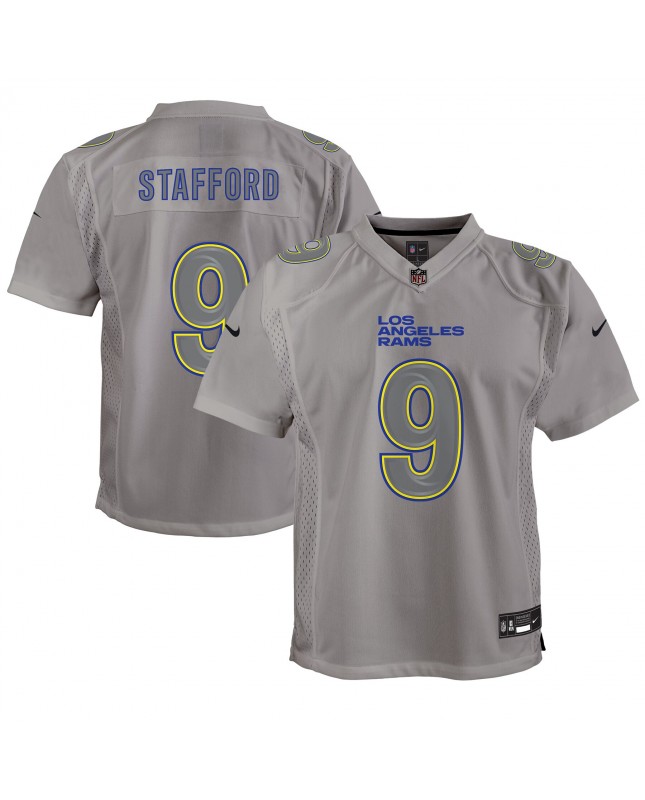 Matthew Stafford Los Angeles Rams Nike Jugend-Atmosphere-Spieler Trikot – Grau
