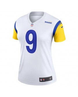 Matthew Stafford Los Angeles Rams Nike Alternate Legend Spieler Performance-Oberteil für Damen – Weiß