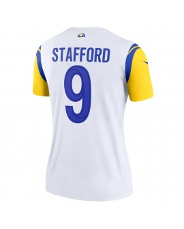 Matthew Stafford Los Angeles Rams Nike Alternate Legend Spieler Performance-Oberteil für Damen – Weiß