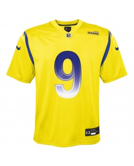 Matthew Stafford Los Angeles Rams Nike umgekehrtes Spieler Trikot für Jugendliche – Gold