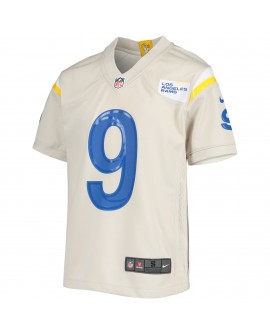 Matthew Stafford Los Angeles Rams Nike Jugend-Spieler Trikot – Creme