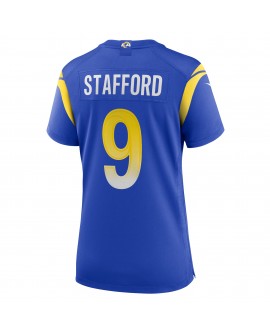Matthew Stafford Los Angeles Rams Nike Damen-Spieler Trikot – Royal