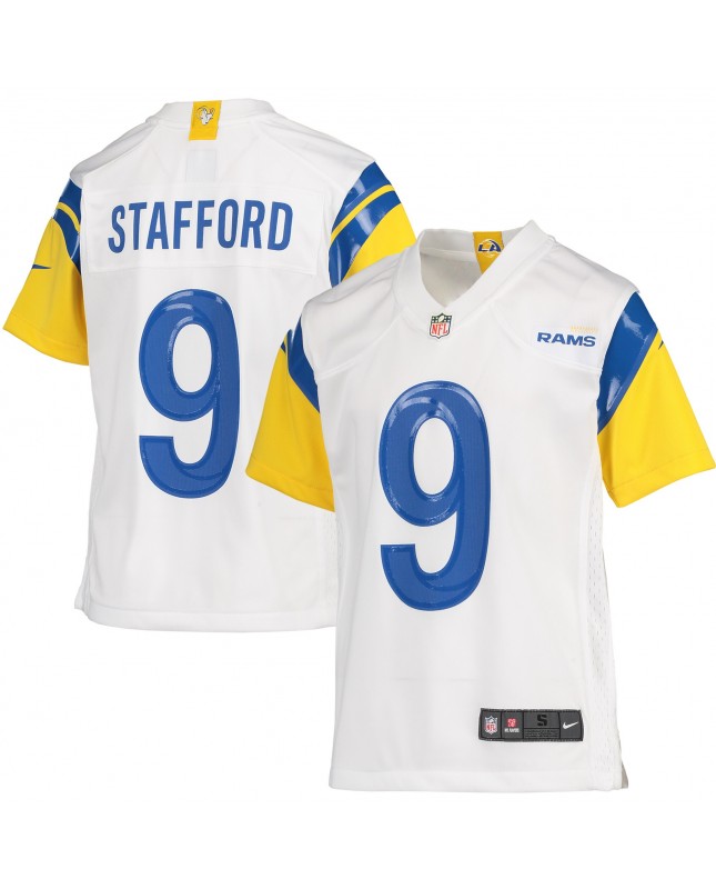 Matthew Stafford Los Angeles Rams Nike Jugend-Spieler Trikot – Weiß