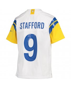 Matthew Stafford Los Angeles Rams Nike Jugend-Spieler Trikot – Weiß