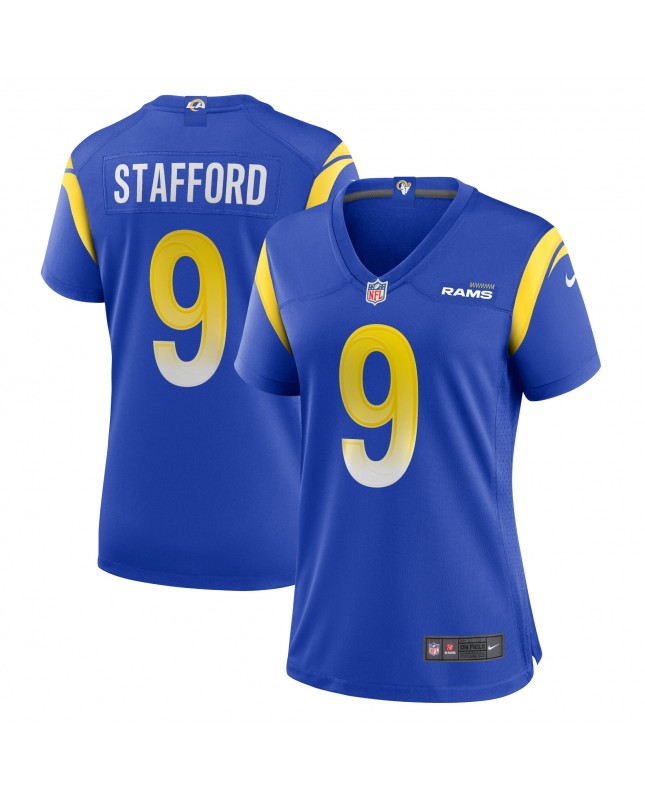 Matthew Stafford Los Angeles Rams Nike Damen-Spielertrikot – Royal