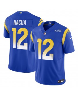 Puka Nacua Los Angeles Rams Nike Vapor F.U.S.E. Limitiertes Spielertrikot – Royal
