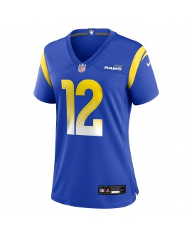 Puka Nacua Los Angeles Rams Nike Spiele-Trikot für Damen – Royal