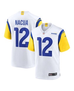 Puka Nacua Los Angeles Rams Nike Spiele-Trikot – Weiß