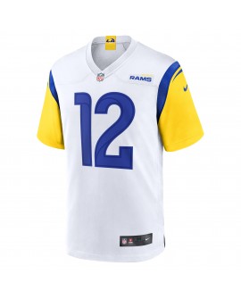 Puka Nacua Los Angeles Rams Nike Spiele-Trikot – Weiß